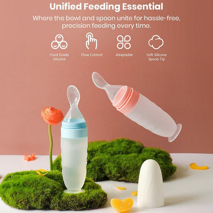 Premium Baby Food Squeeze Feeder Spoon