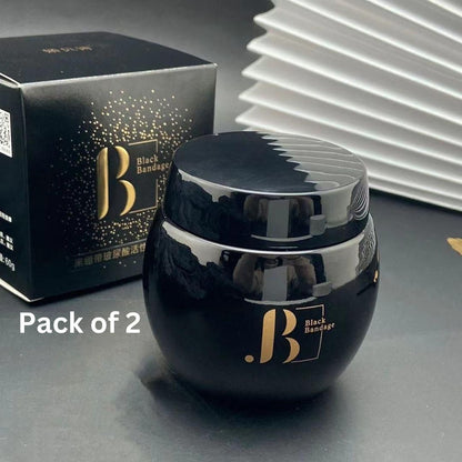 Black Bandage Hyaluronic Acid Active Peptide Face Cream (Pack of 2)